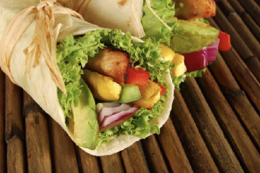 Grilled Cajun Chicken Wraps 